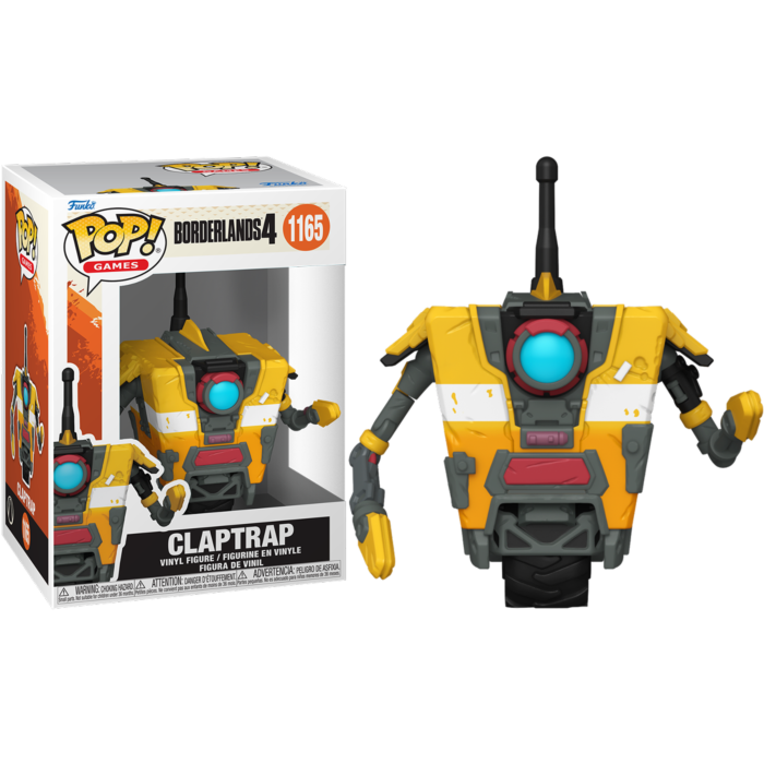 Pre-Order: Borderlands 4 - Claptrap Pop! Vinyl Figure