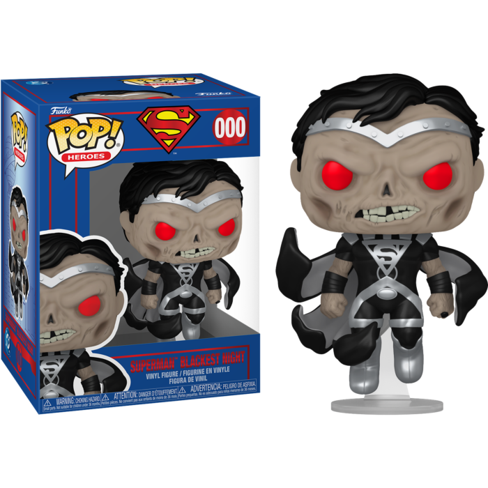 Pre-Order: DC: Shield Through the Ages - Superman Blackest Night Pop! Vinyl Figure
