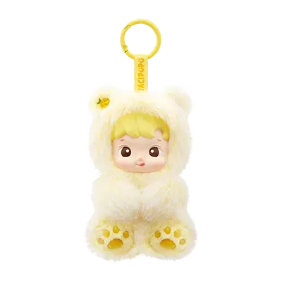 Pop Mart HACIPUPU Gummy Bear Series-Vinyl Plush Pendant Blind Box- Pineapple Flavor (100% Authentic)