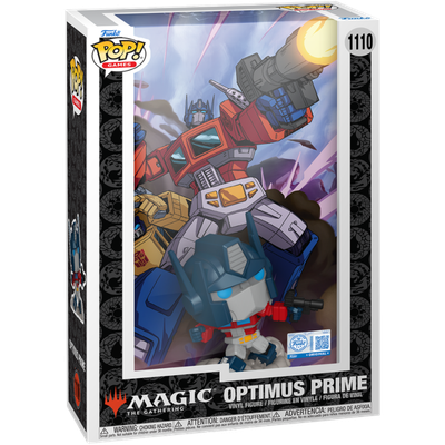 Transformers x Magic: The Gathering - Optimus Prime Pop! Cover Vinyl Figure
