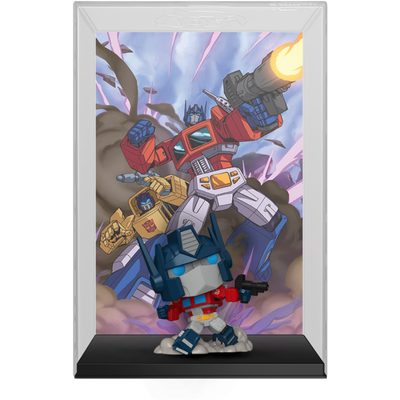 Transformers x Magic: The Gathering - Optimus Prime Pop! Cover Vinyl Figure
