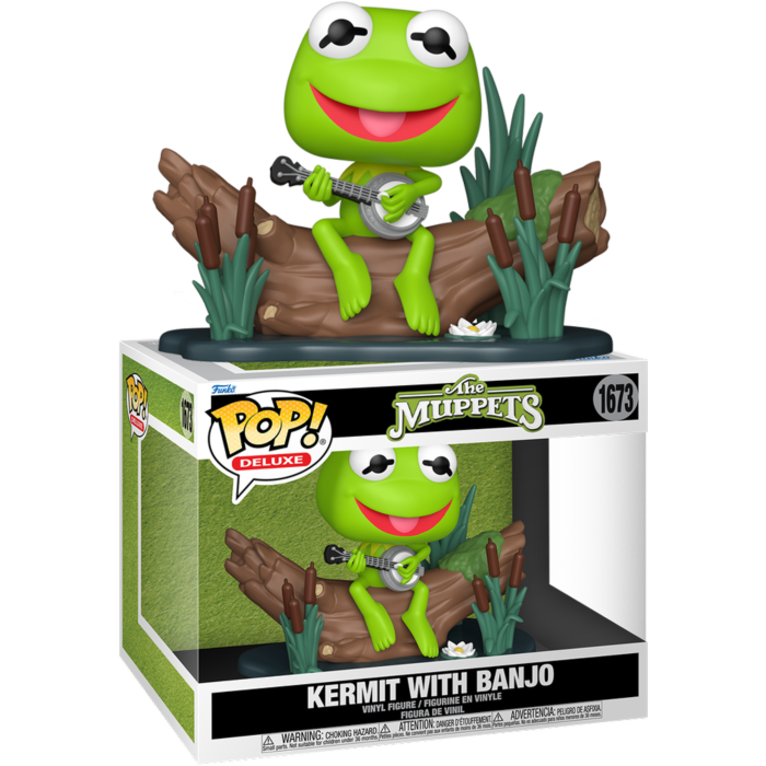 The Muppets - Kermit with Banjo Deluxe Pop! Vinyl Figure