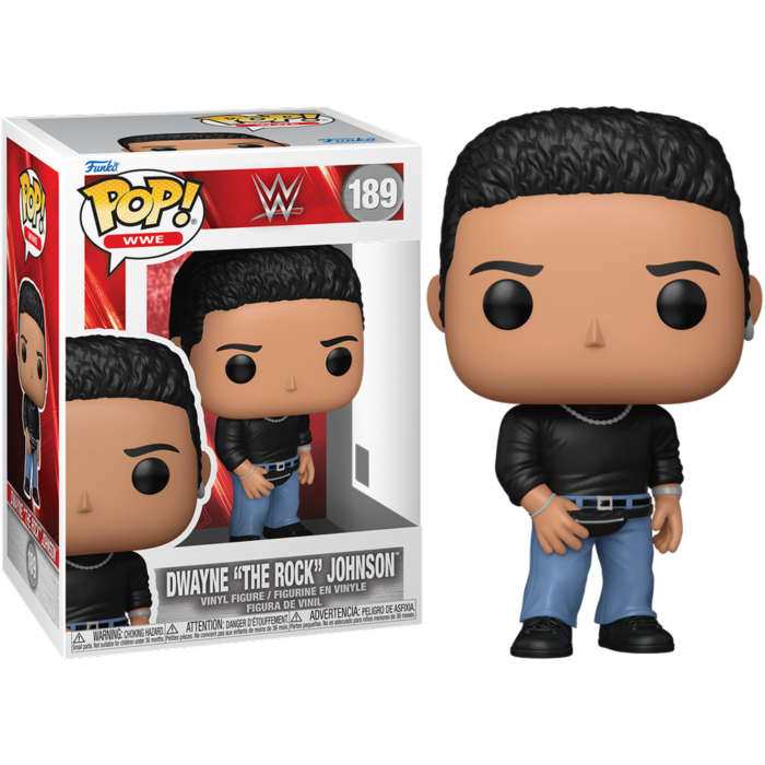 WWE - Dwayne The Rock Johnson (Turtleneck) Pop! Vinyl Figure