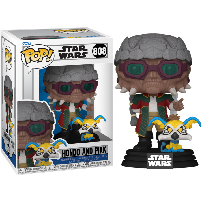 Star Wars Hondo And Pikk vinylfiguur 808 Unisex Funko Pop! - Neutraal - Standard