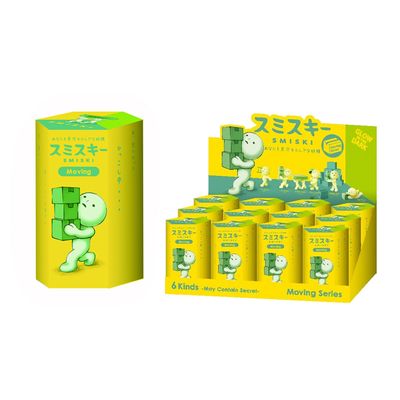 Smiski Mini Figures - Moving Series (1 Blind Box)