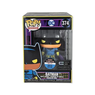 DC- Batman Blacklight Pop! Vinyl Figure ( Toy Tokyo Asia 2022 Exclusive)