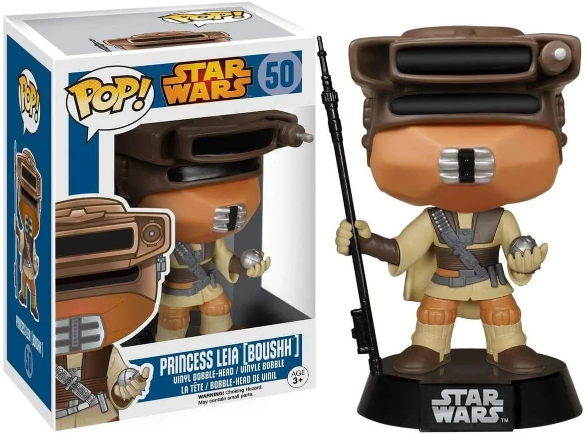 Star Wars - Princess Leia Boushh Pop! Vinyl Figure (Box Damaged)