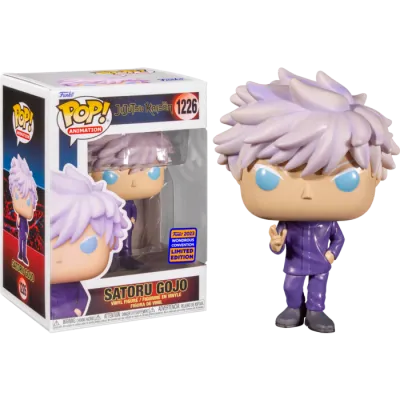 Jujutsu Kaisen- Gojo Unamsked Pop! Vinyl Figure (Wondrous Comic Con Exclusive 2023)