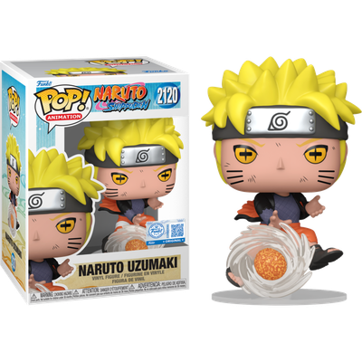 Pre-Order: Naruto: Shippuden - Naruto Uzumaki (Lava Release Rasenshuriken) Pop! Vinyl Figure