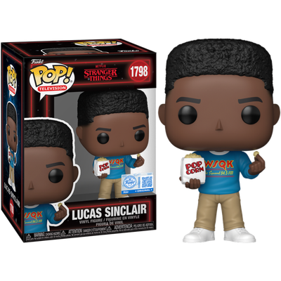 Stranger Things - Lucas Sinclair with Popcorn (Season 5) Pop! Vinyl Figure