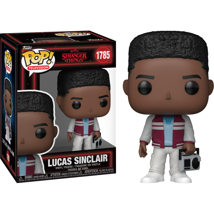 Stranger Things - Lucas Sinclair with Boombox (Season 5) Pop! Vinyl Figure