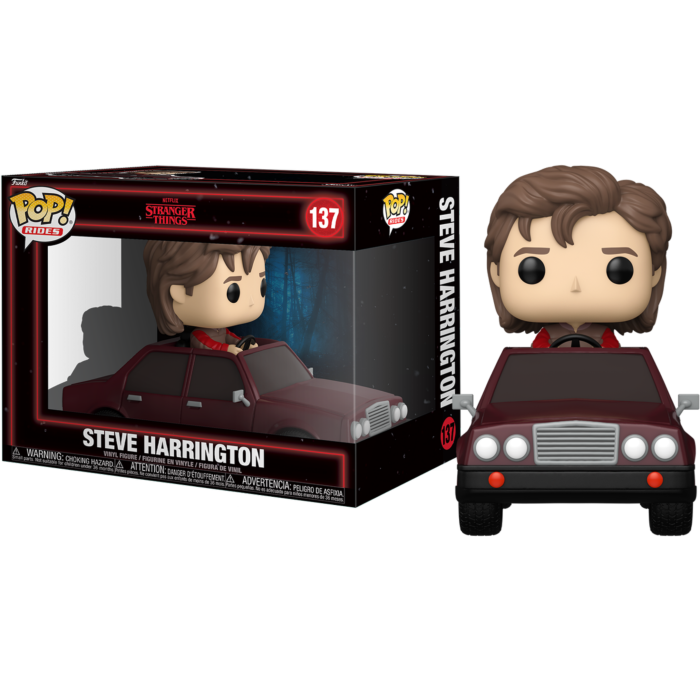 Stranger Things - Steve Harrington (Season 5) Pop! Rides Vinyl Figure