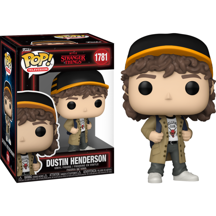 Stranger Things - Dustin Henderson (Season 5) Pop! Vinyl Figure