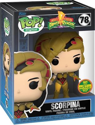 Digital Power Ranger- Scorpina  Pop! Vinyl Figure ( NFT Release Exclusive)