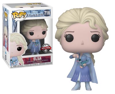 Frozen 2 – Elsa with Salamander Pop! Vinyl Figure (Box Minor Damaged)