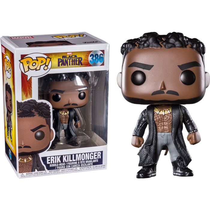 Black Panther (2018) - Erik Killmonger with Scars Pop! Vinyl Figure