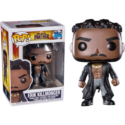 Black Panther (2018) - Erik Killmonger with Scars Pop! Vinyl Figure