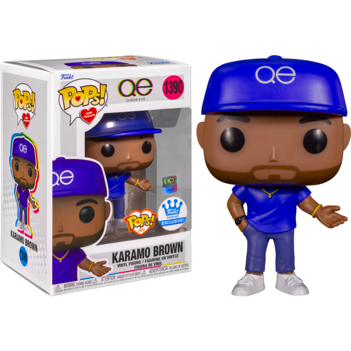 Queer Eye - Karamo Brown Pops! with Purpose Pop! Vinyl Figure (Funko Exclusive)