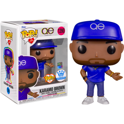 Queer Eye - Karamo Brown Pops! with Purpose Pop! Vinyl Figure (Funko Exclusive)
