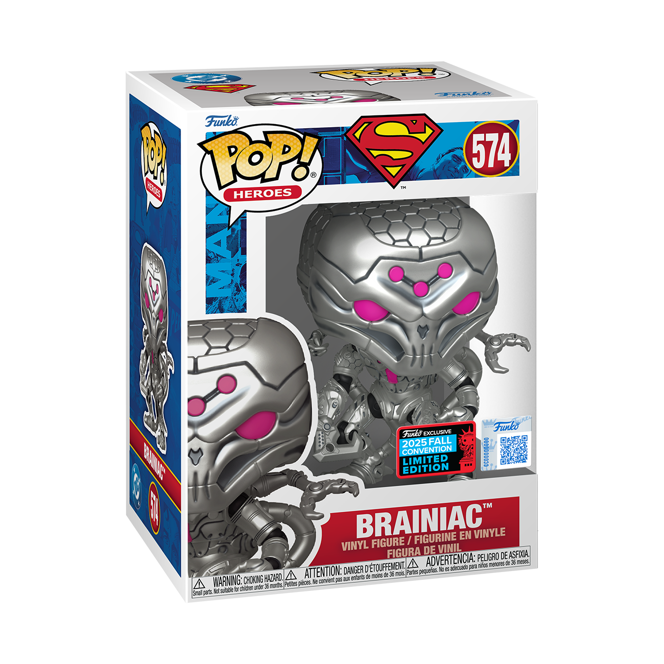 DC - Brainiac Pop! Vinyl Figure (NYCC Exclusive)