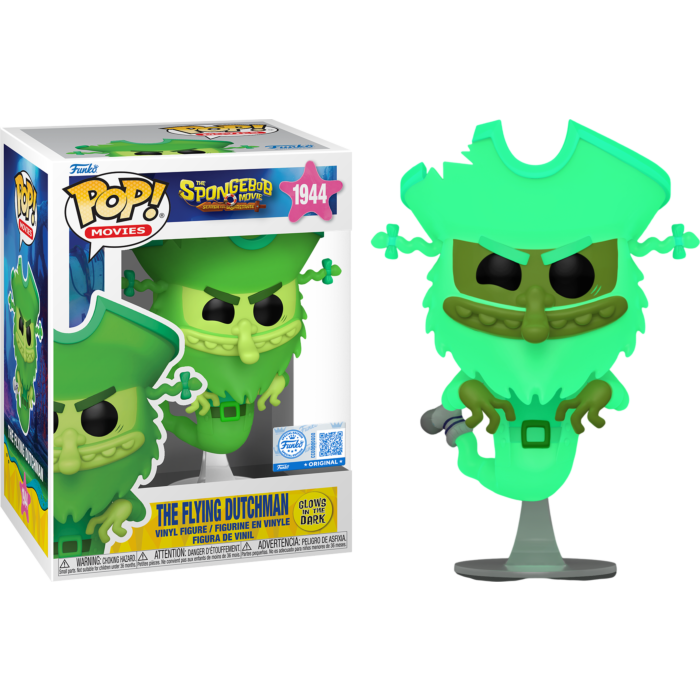 Pre-Order: The SpongeBob Movie: Search for SquarePants (2025) - The Flying Dutchman Glow-in-the-Dark Pop! Vinyl Figure