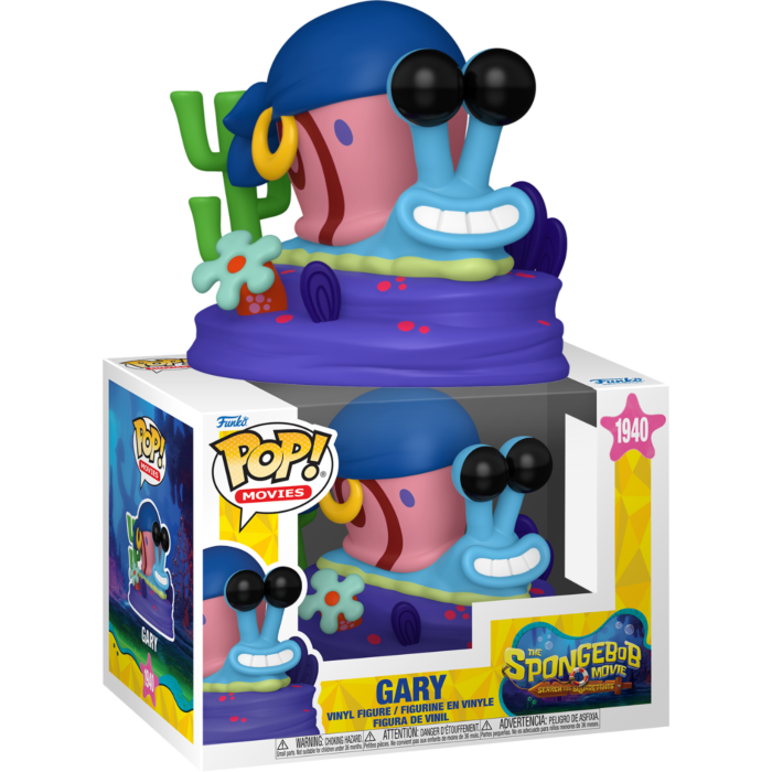 Pre-Order: The SpongeBob Movie: Search for SquarePants (2025) - Gary (Pirate) Pop! Vinyl Figure