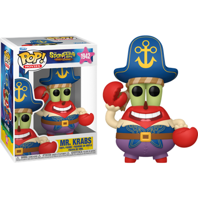 Pre-Order: The SpongeBob Movie: Search for SquarePants (2025) - Mr. Krabs (Pirate) Pop! Vinyl Figure