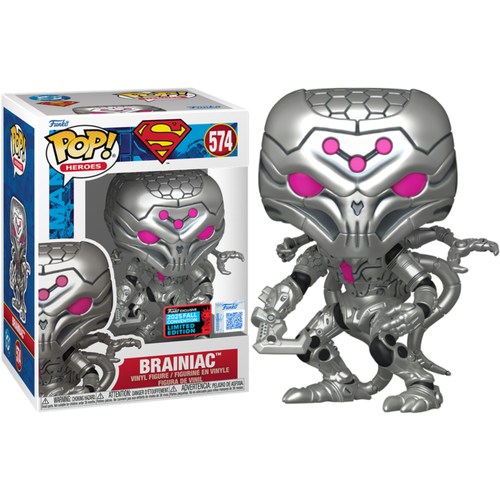 Superman - Brainiac Pop! Vinyl Figure (2025 Fall Convention Exclusive)