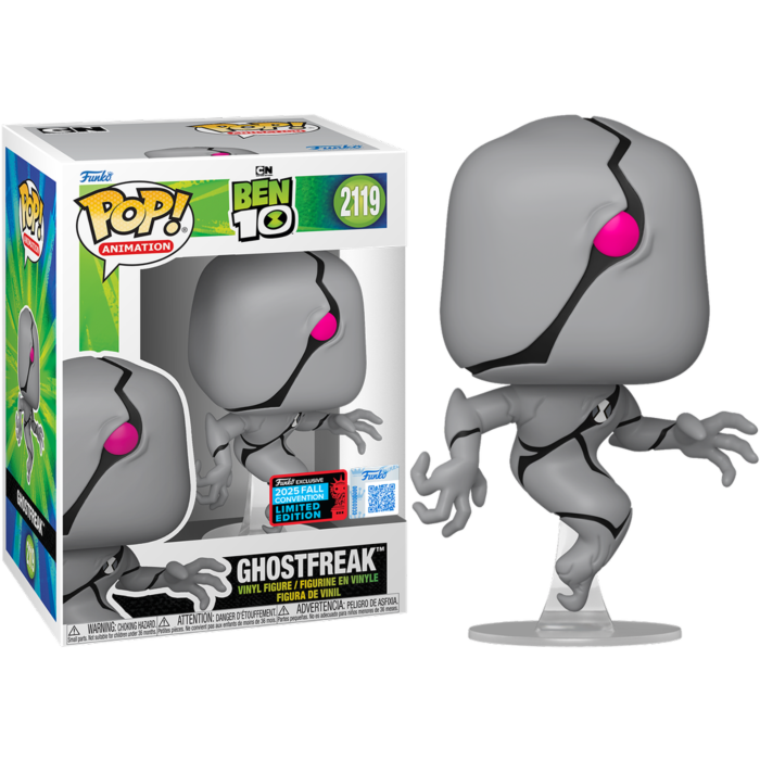 Ben 10 - Ghostfreak Pop! Vinyl Figure (2025 Fall Convention Exclusive)