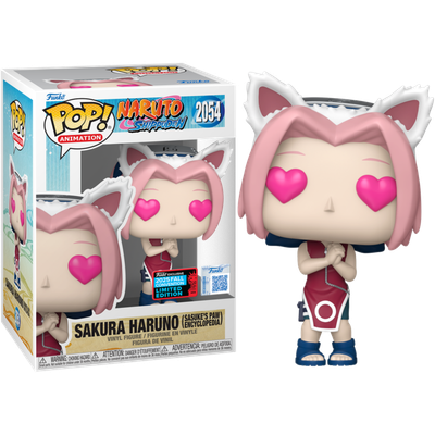 Naruto: Shippuden - Sakura Haruno (Sasuke's Paw Encyclopedia) Pop! Vinyl Figure (2025 Fall Convention Exclusive)