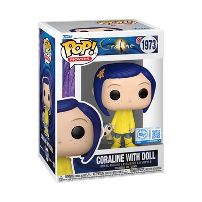 Pre-Order: Coraline - Coraline with DollPop! Vinyl Figure