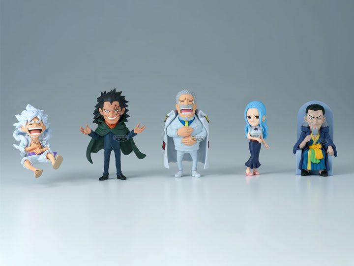 One Piece World Collectable FIgure Parent Child Bloodline - 5 Complete Figures
