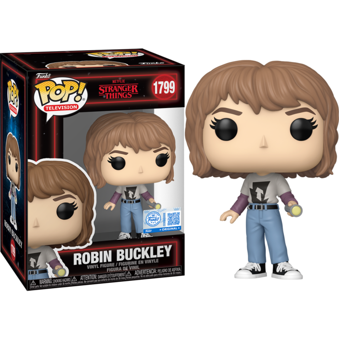 Pre-Order: Stranger Things - Robin Buckley with Flashlight (Season 5) Pop! Vinyl Figure