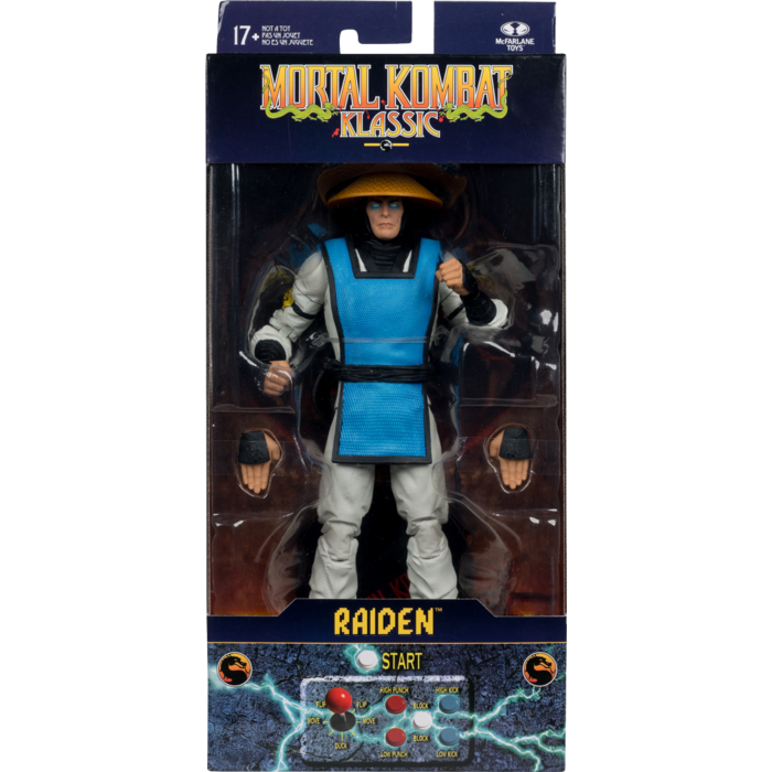 Pre-Order: Mortal Kombat - Klassic Raiden 7&quot; Scale Action Figure