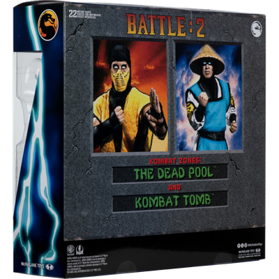 Pre-Order: Mortal Kombat - Klassic Scorpion vs. Raiden Deluxe 7&quot; Scale Action Figure 2-Pack
