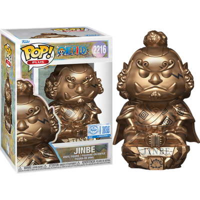 Pre-Order: One Piece - Jinbe Bronze Statue 25th Anniversary Pop! Plus Vinyl Figure (Funko Exclusive)