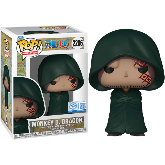 Pre-order: One Piece - Monkey D. Dragon Pop! Vinyl Figure