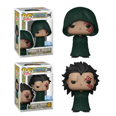 One Piece - Monkey D. Dragon Chase Pop! Vinyl Bundle of 6 (set of 6 Pops)