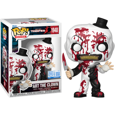 Terrifier - Art the Clown with Knife (Bloody) Chase Pop! Vinyl Bundle of 6 (set of 6 Pops)