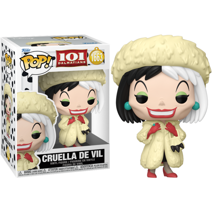 Pre-Order: 101 Dalmatians (1961) - Cruella De Vil Pop! Vinyl Figure