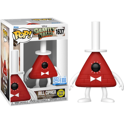 Pre-Order: Gravity Falls - Bill Cipher Glow-in-the-Dark Pop! Vinyl Figure
