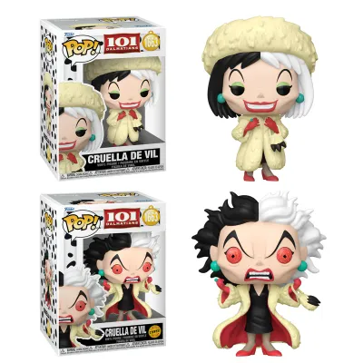 Pre-Order: 101 Dalmatians (1961) - Cruella De Vi Chase Pop! Vinyl Bundle of 6 (set of 6 Pops)