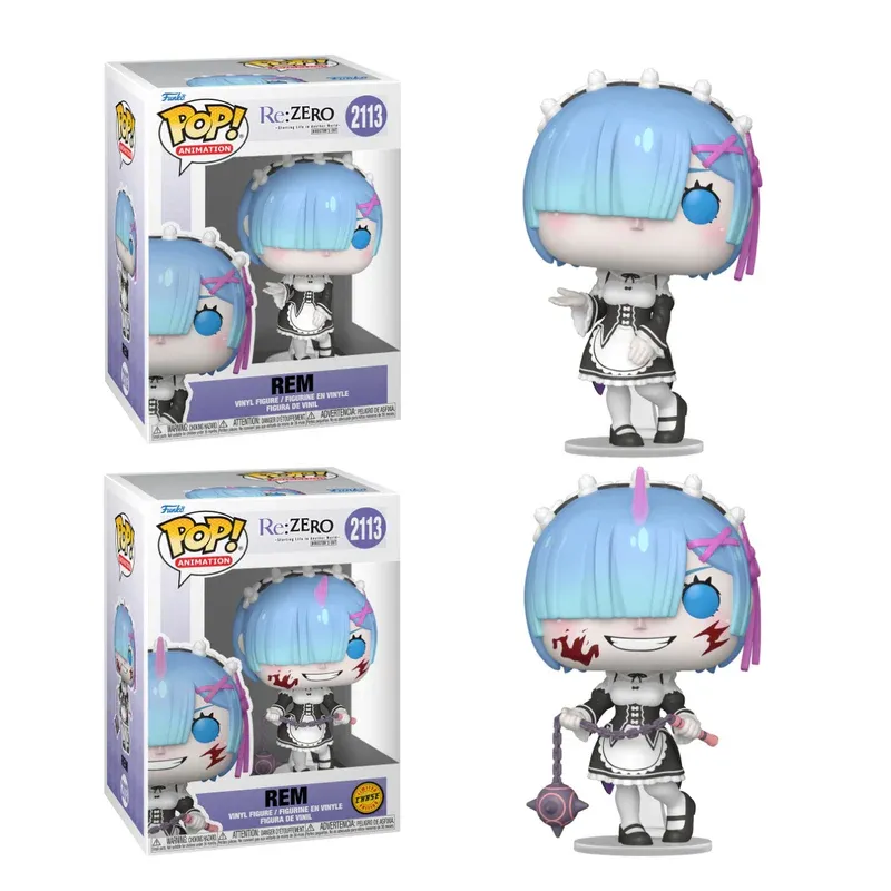 Re:ZERO - Rem Chase Pop! Vinyl Figure Bundle of 6 (set of 6 Pops)