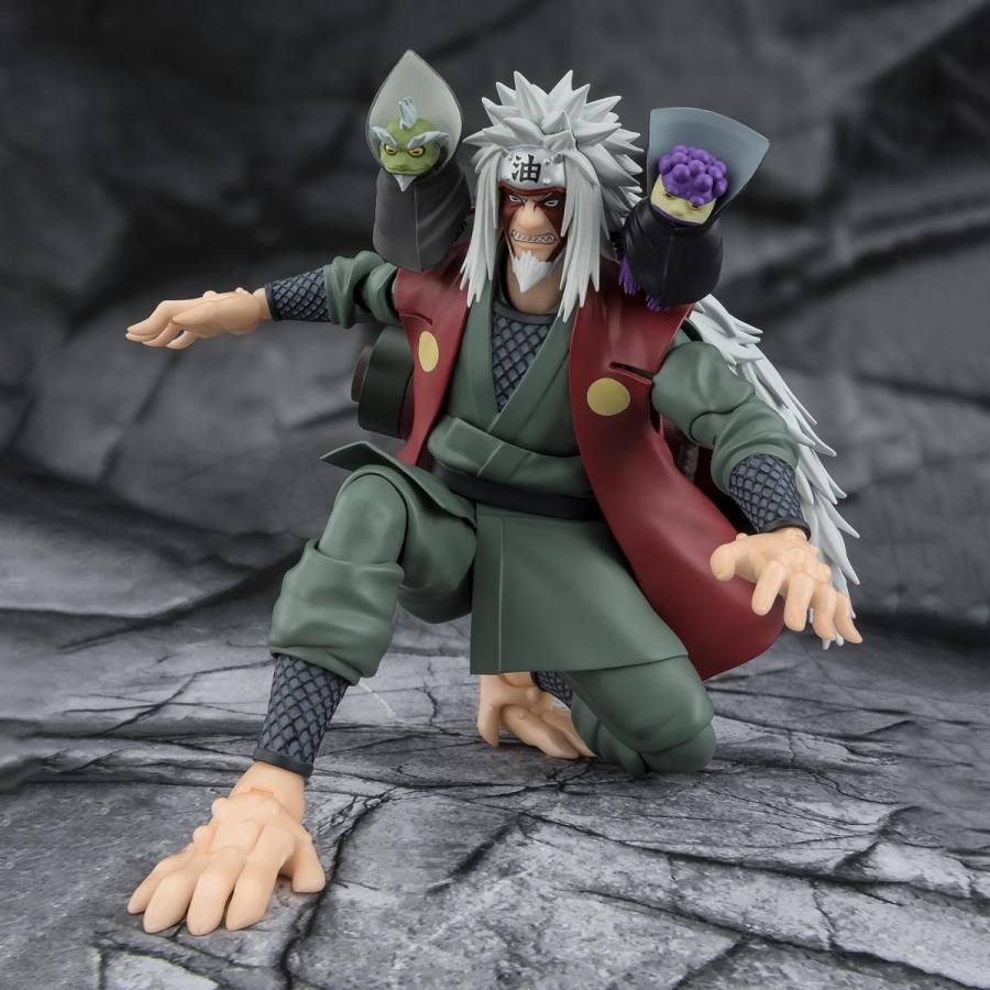 S.H.Figuarts JIRAIYA -Hidden Leaf Heroic Master Sage- (Sage Mode Set)
