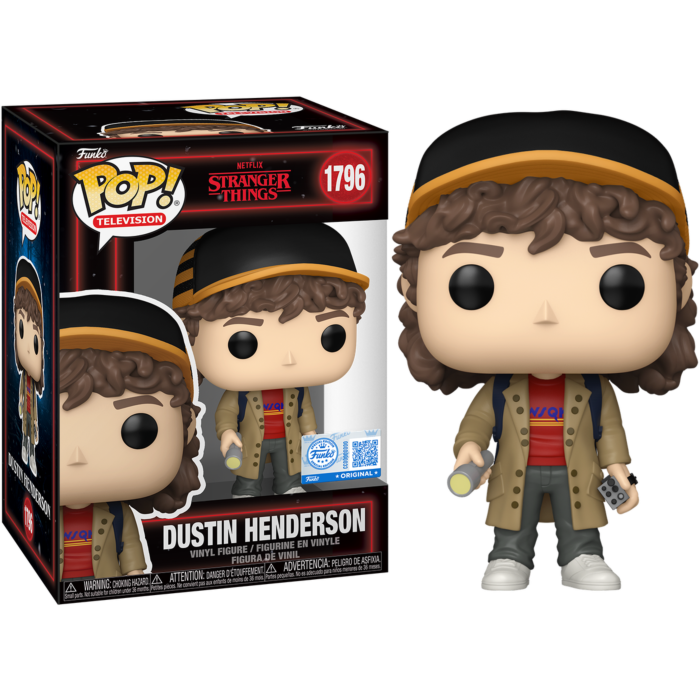 Stranger Things - Dustin Henderson with Flashlight (Season 5) Pop! Vinyl Figure