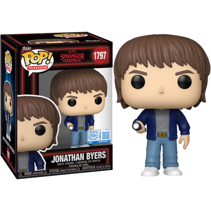 Stranger Things - Dustin Henderson with Flashlight (Season 5) Pop! Vinyl Figure
