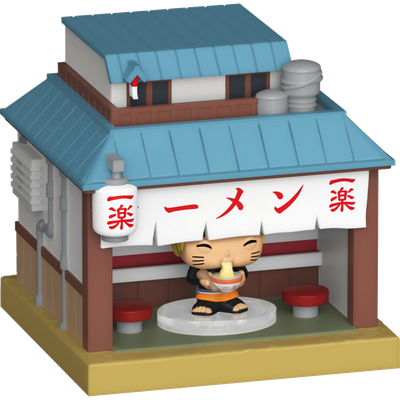 Pre-Order: Naruto: Shippuden - Ichiraku Ramen &amp; Naruto Uzumaki Bitty Pop! Town Vinyl Figure