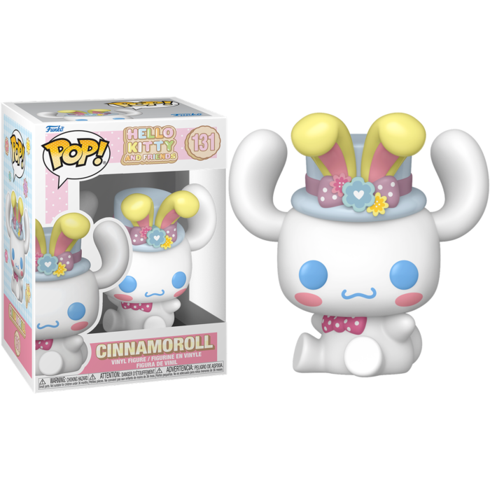 Hello Kitty &amp; Friends - Cinnamoroll with Bunny Ears Pop! Vinyl Figure