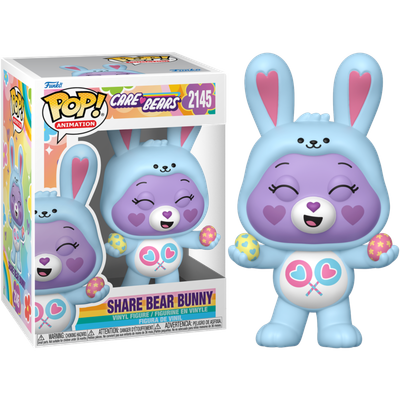 Pre-Order: Care Bears - Share Bear Bunny Pop! Vinyl Figure