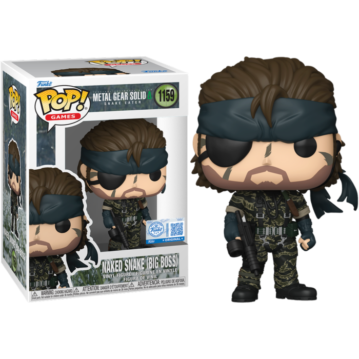 Pre-Order: Metal Gear Solid: Snake Eater - Naked Snake (Big Boss) Pop! Vinyl Figure